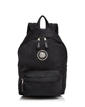 Versus Versace Lion's Head Small Nylon Backpack Handbags